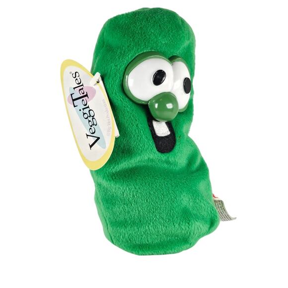 VeggieTales Larry the Cucumber Plush Big Idea Productions Gund Stuffy Plushy - Picture 8 of 15